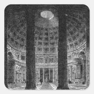 Sticker Carré Panthéon