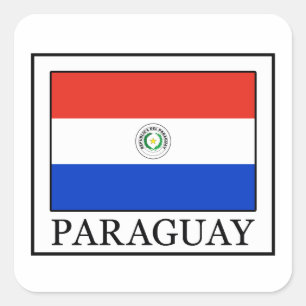 Sticker Carré Paraguay