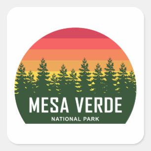 Sticker Carré Parc national de Mesa Verde