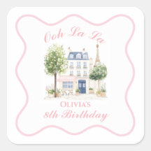 Paris Anniversaire Café Parisien Tea Party
