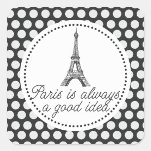 Sticker Carré Paris est toujours une bonne idée