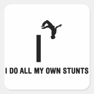 Sticker Carré Parkour