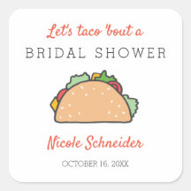 Parlons Taco D'une Fête de Mariage