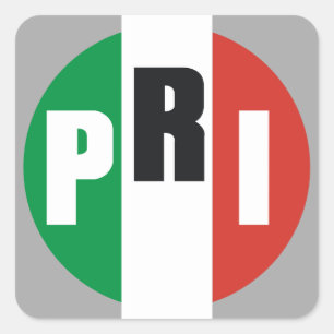 Sticker Carré Partido Revolucionario Institucional