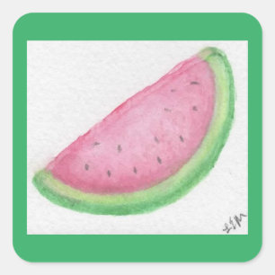 Sticker Carré Pâte de melon