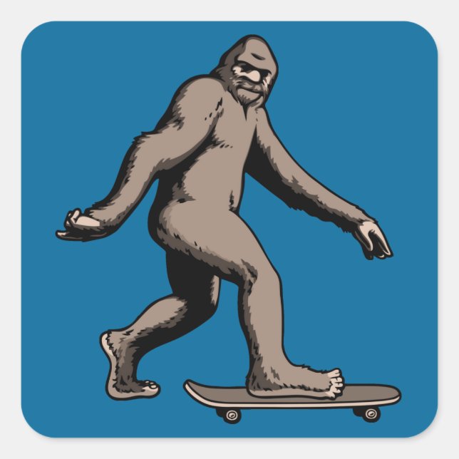 Sticker Carré Patinage (Devant)