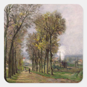 Sticker Carré Paysage dans l'Ile de France, c.1878