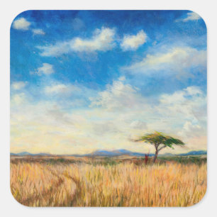 Sticker Carré Paysage de Mara 2012