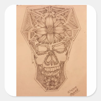 Sticker Carré PC-SKuLL