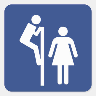 Sticker Carré Peeper