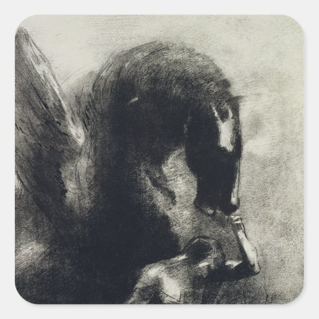 Sticker Carré Pegasus (Devant)