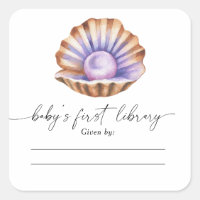 Petit baby shower Pearl - Première bibliothèque de