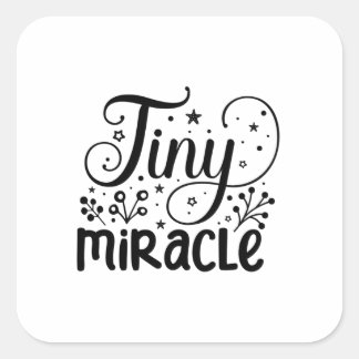 Sticker Carré Petit Miracle!