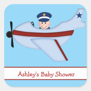 Sticker Carré Petits Baby showers-pilotes
