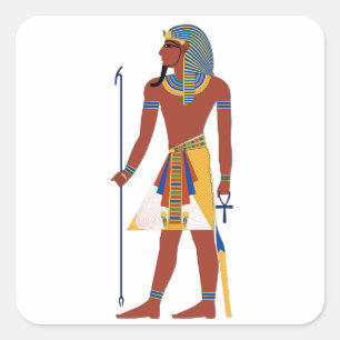 Sticker Carré Pharaon