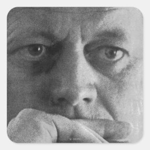 Sticker Carré Photographe de John F. Kennedy