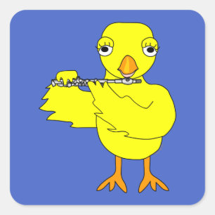 Sticker Carré Piccolo Chick
