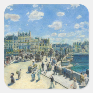 Sticker Carré Pierre-Auguste Renoir - Paris, Pont-Neuf