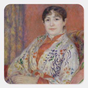 Sticker Carré Pierre une Madame Heriot de Renoir  