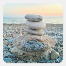 Pierres de plage Zen