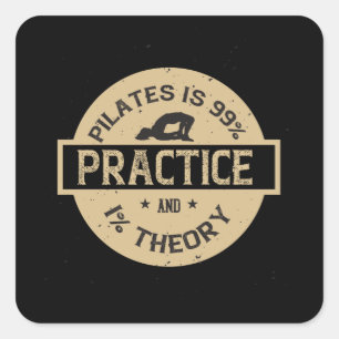 Sticker Carré Pilates est 99% pratique et 1% théorie