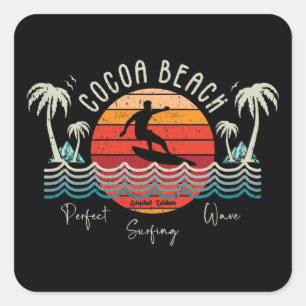 Sticker Carré Plage de Cocoa