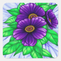 plante aux fleurs violettes