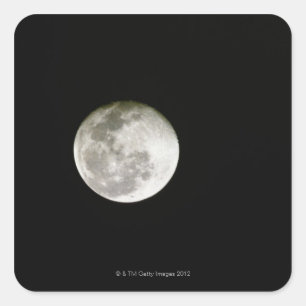 Sticker Carré Pleine lune