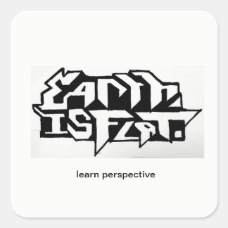 Sticker Carré pointez vos yeux