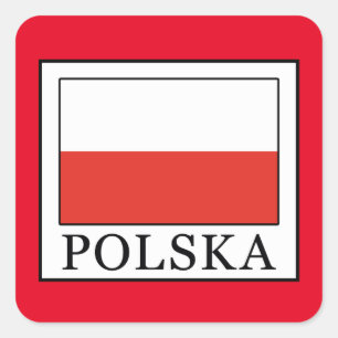 Sticker Carré Polska
