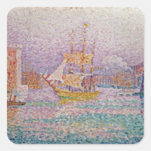 Sticker Carré Port de Marseille, vers 1906