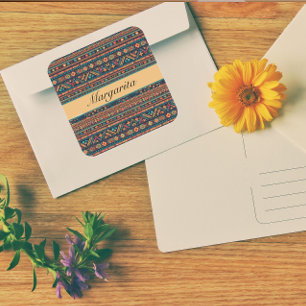 Sticker Carré Port du sud-ouest, coutume