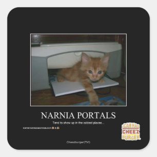 Sticker Carré Portails de Narnia