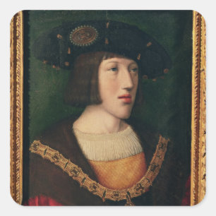 Sticker Carré Portrait de Charles V