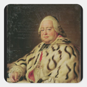 Sticker Carré Portrait de Francois-Camille De Lorraine c.1769