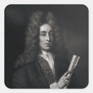 Sticker Carré Portrait de Henry Purcell
