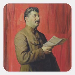 Sticker Carré Portrait de Josif Stalin, 1933
