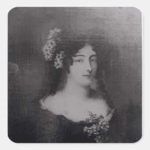 Sticker Carré Portrait de la comtesse Ehrengard Melusina