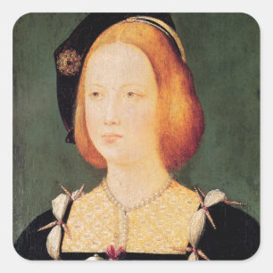 Sticker Carré Portrait de Marie d'Angleterre