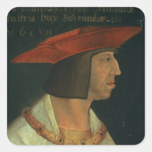 Sticker Carré Portrait de Maximillian I