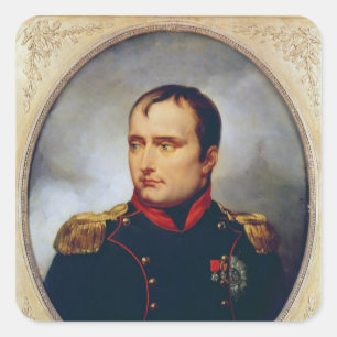 Sticker Carré Portrait de Napoléon I, 1815