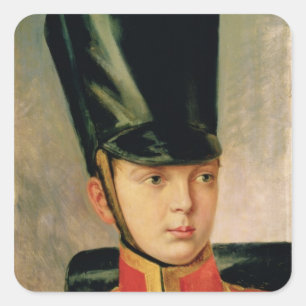 Sticker Carré Portrait de Prince héritier Alexandre