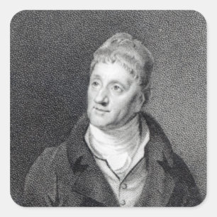 Sticker Carré Portrait de Sir John Soane