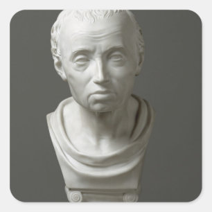Sticker Carré Portrait d'Emmanuel Kant, 1801