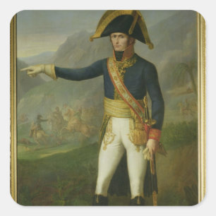 Sticker Carré Portrait du Général Charles Victor