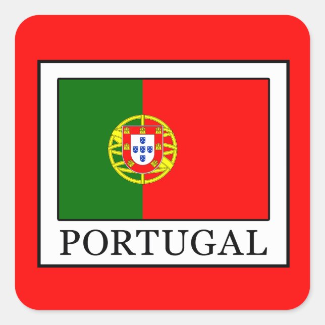 Sticker Carré Portugal (Devant)