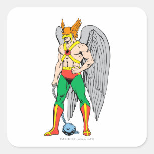 Sticker Carré Pose permanente Hawkman
