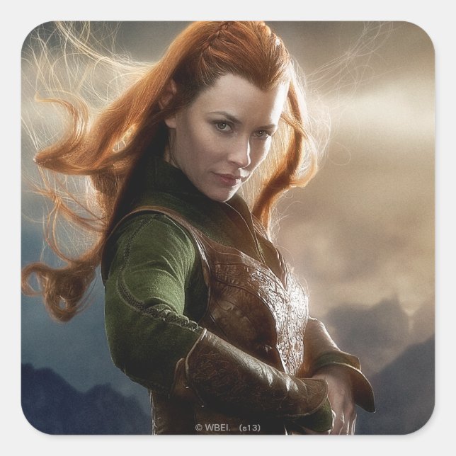 Sticker Carré Poster de caractères TAURIEL™ 2 (Devant)