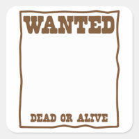 poster Recherché mort ou vivant