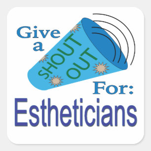 Sticker Carré pour les esthéticiens